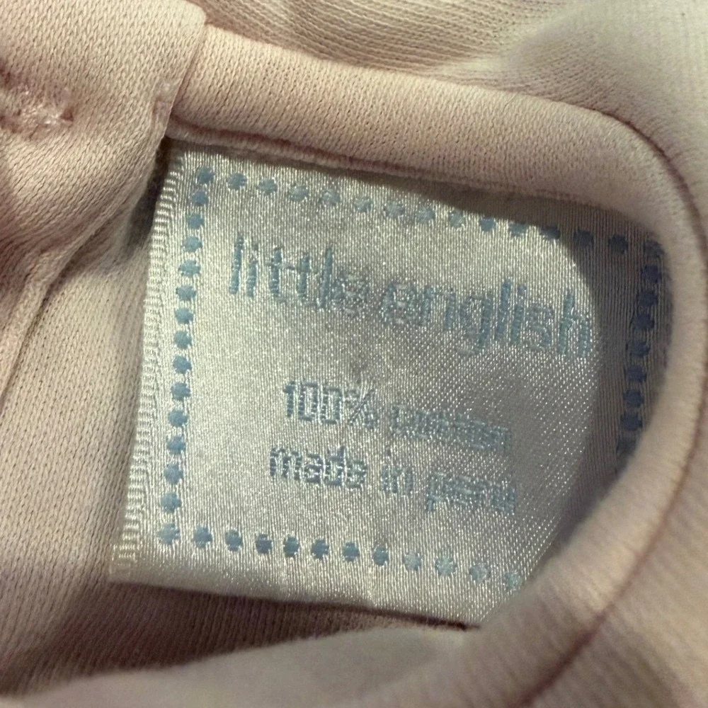 Baby Girls Pink Romper Outfit Lot Ralph Lauren Little English Miniwear 12M 4PC